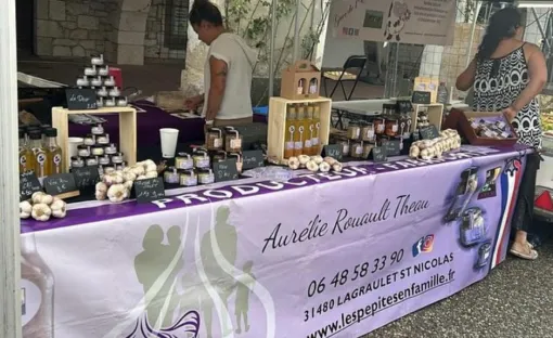 Producteur local d'ail et condiments à base d'ail Toulouse, Montauban, Les Pépites en Famille