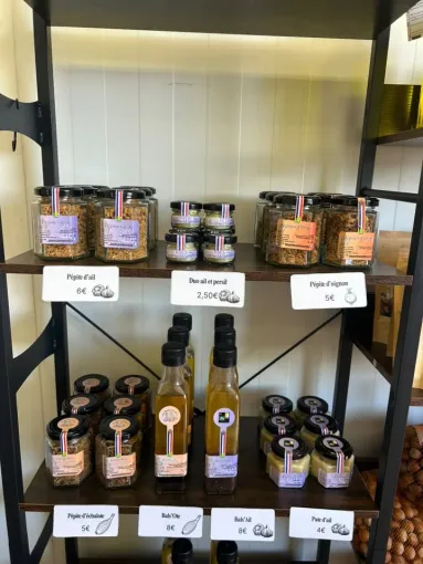 Produits ail, oignon, échalote à Gensac